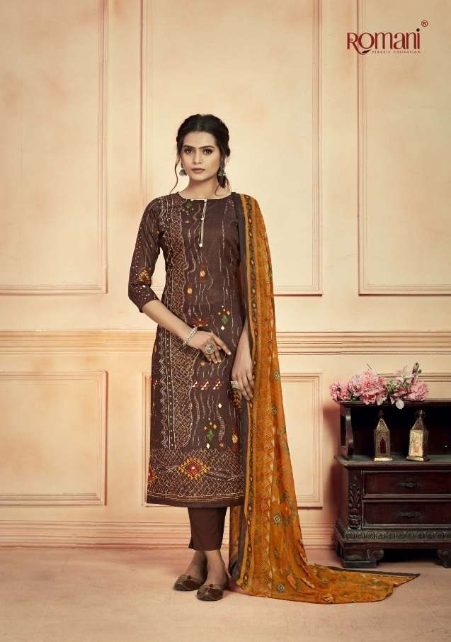 Romani Kalki Pure Jam Cotton Digital Style Print On Wholesale