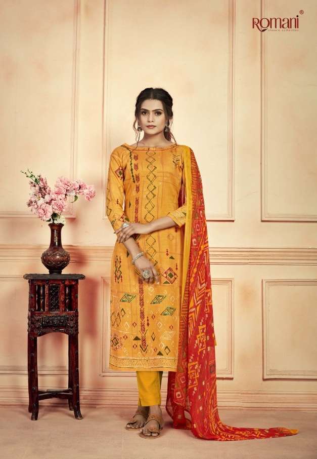 Romani Kalki Pure Jam Cotton Digital Style Print On Wholesale