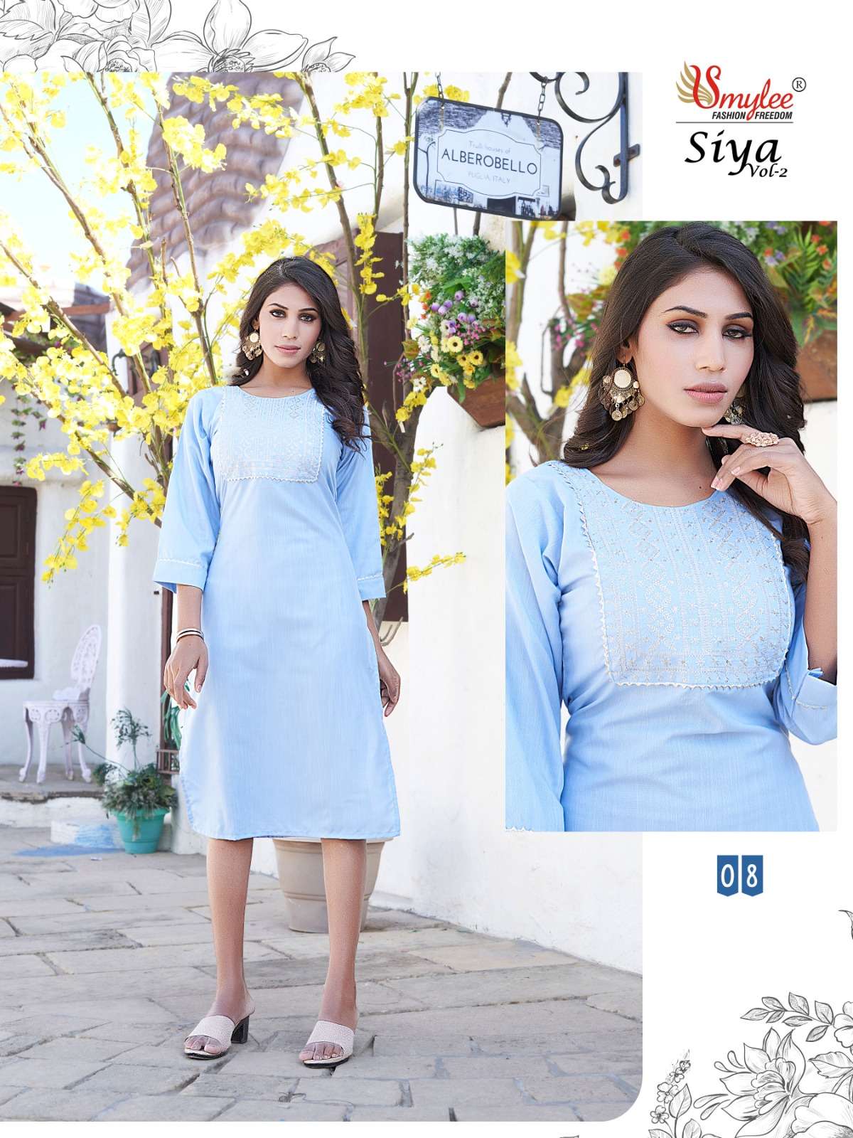 Smylee Siya  Vol 2 Kurti On Wholesale