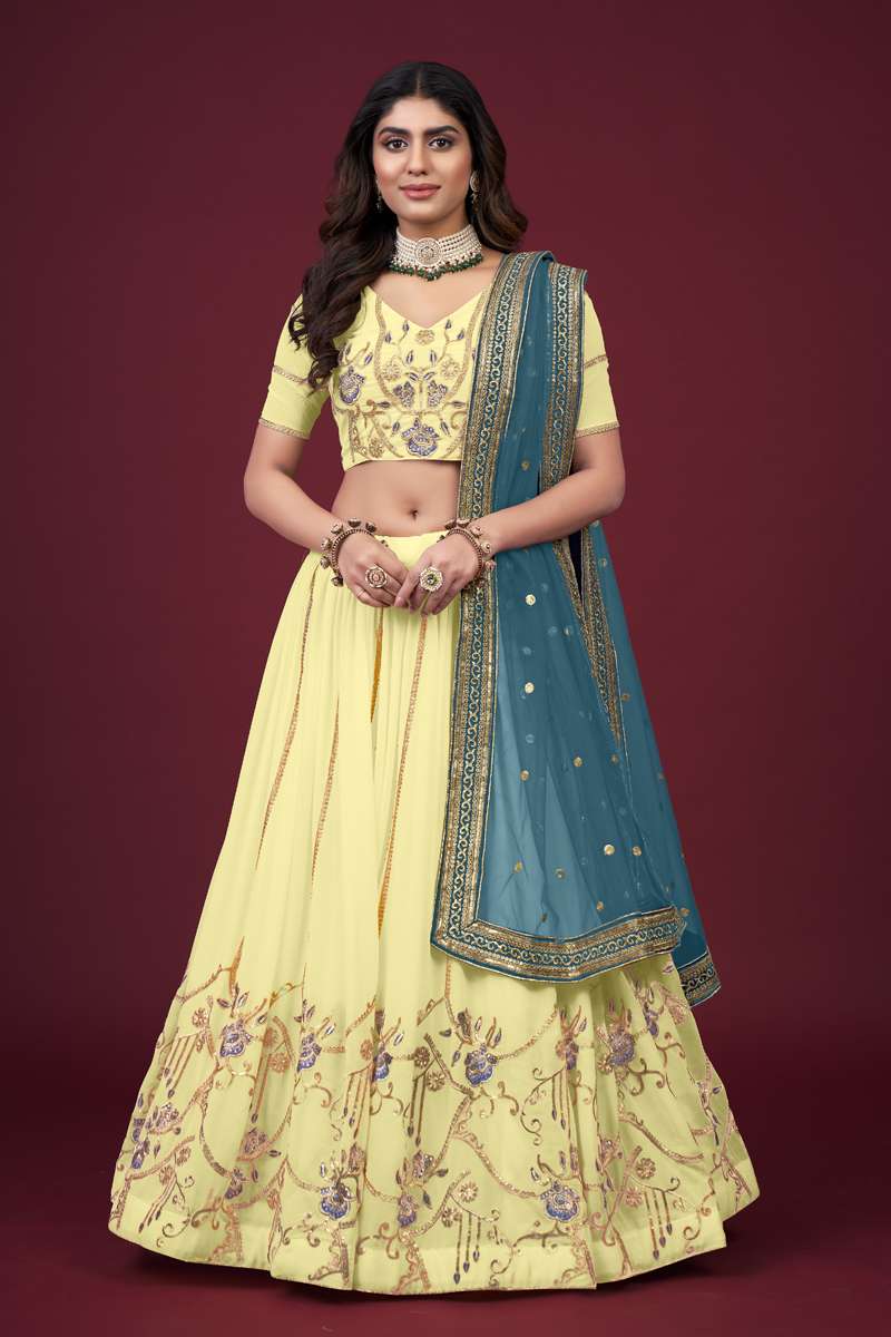 Aahvan Glamour Lehenga Choli at Wholesale Price