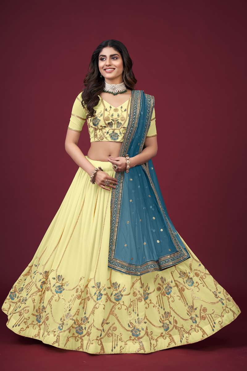 Aahvan Glamour Lehenga Choli at Wholesale Price