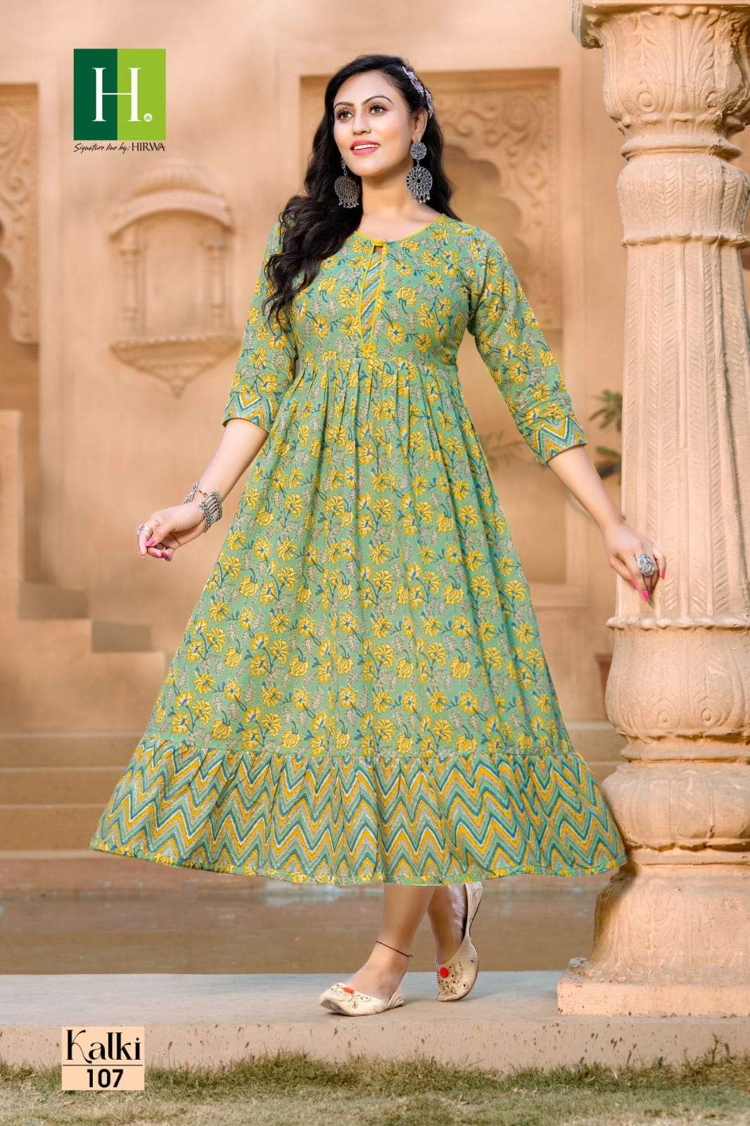 Long cotton gown best sale