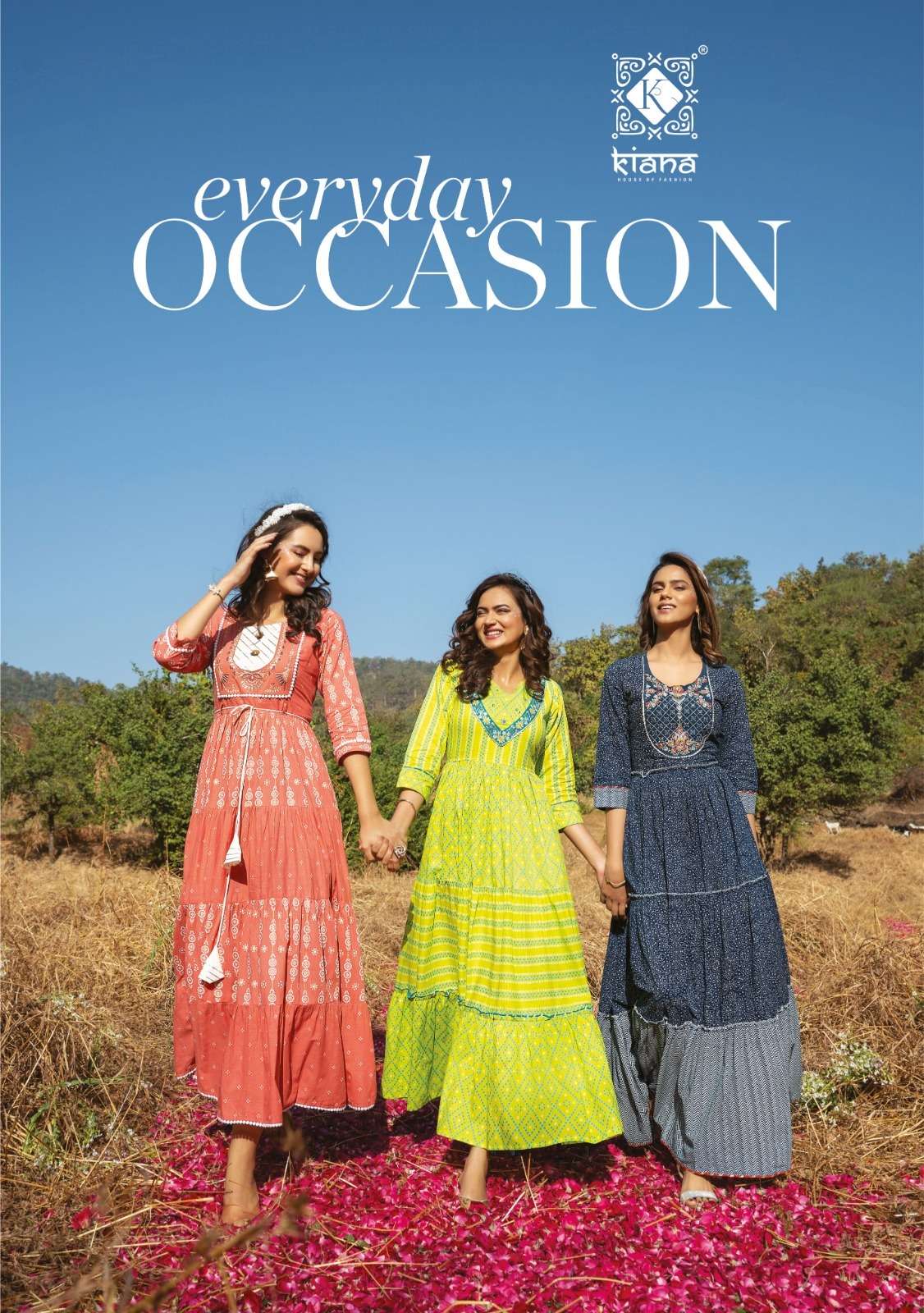 Kiana Occasion Premium Kurtis Catalog at wholesale