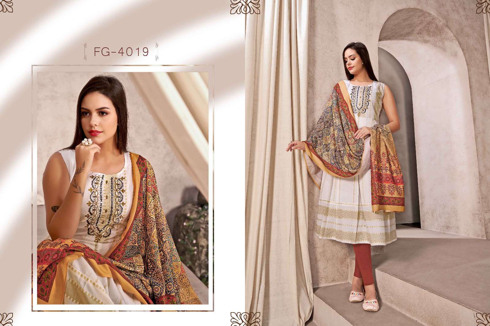 MARIYAM Vol-01 New Kurtis with Dupatta trending style