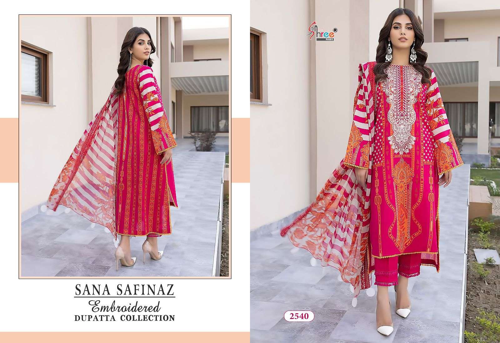 SANA SAFINAZ  EMBROIDERED DUPATTA COLLECTION VOL-1