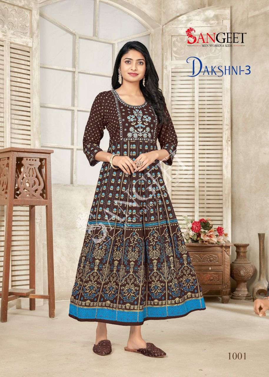 Sangeet Presents Dakshni-3 Cotton Kurti Wholesaler