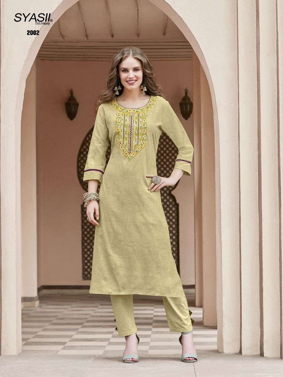 SYASII launching Unic Designer kurti set for upcoming festival KURTI WITH PENTPURE VOL-2