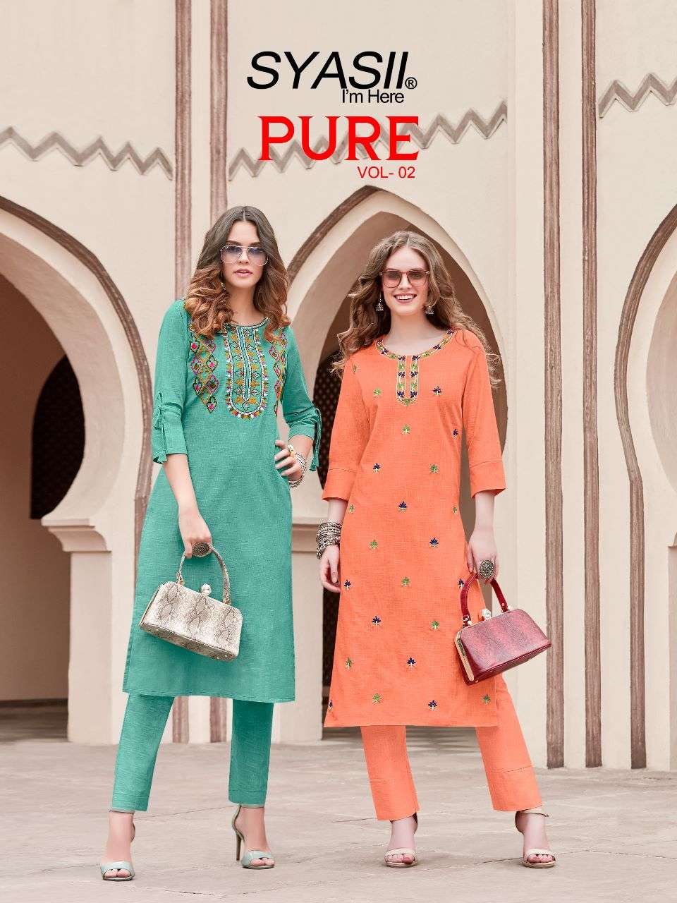 SYASII launching Unic Designer kurti set for upcoming festival KURTI WITH PENTPURE VOL-2