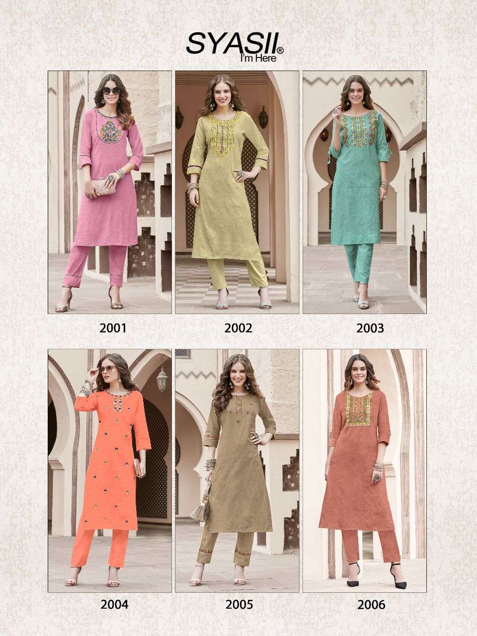 SYASII launching Unic Designer kurti set for upcoming festival KURTI WITH PENTPURE VOL-2