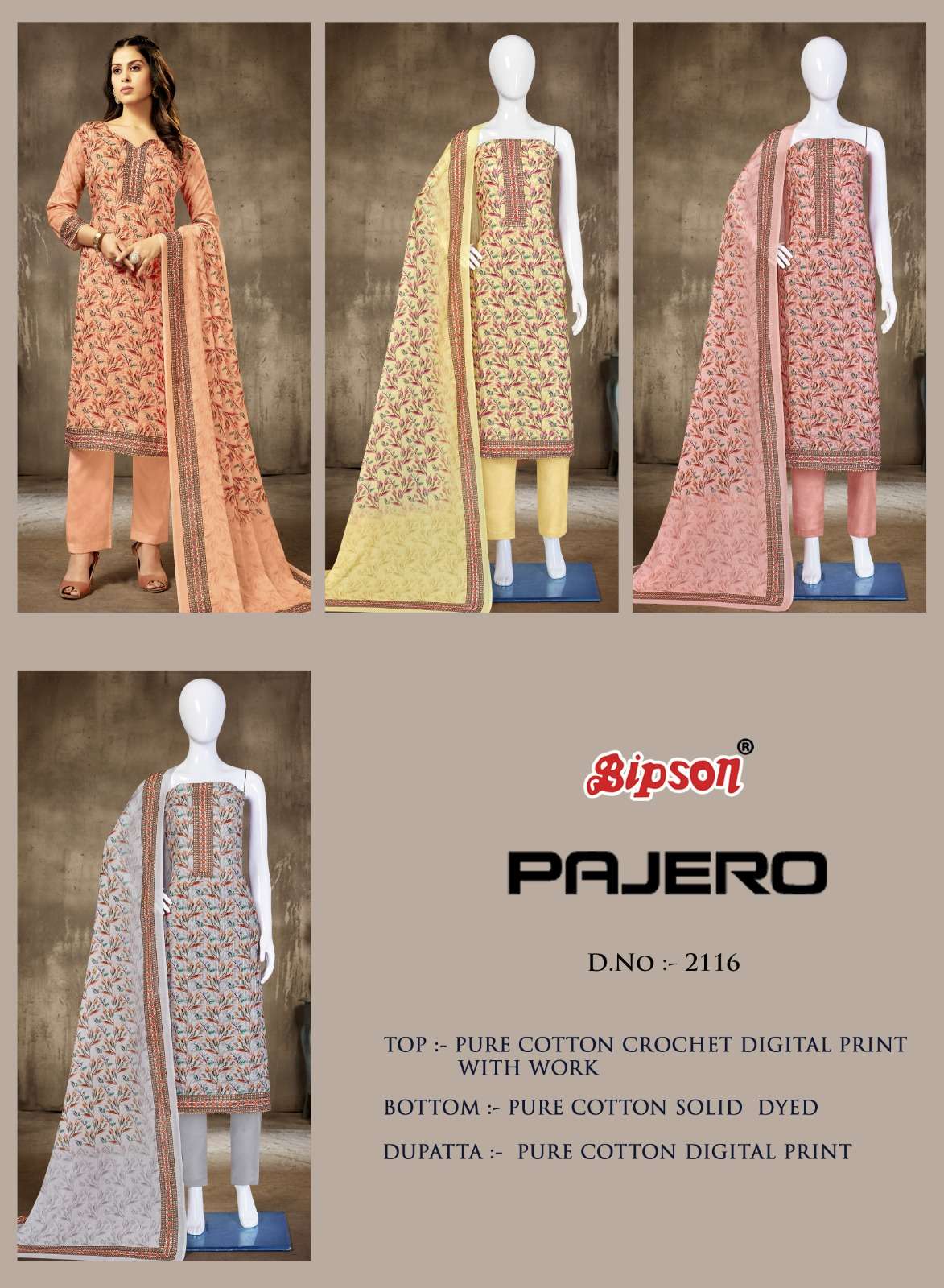 Bipson Pajero 2116 Wholesale catalog