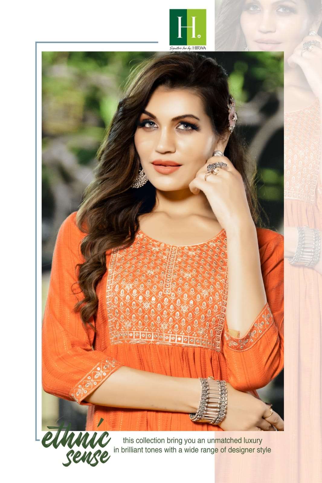 HIRWA presents  its latest naira cut kurti catalog NAIRA Vol 2