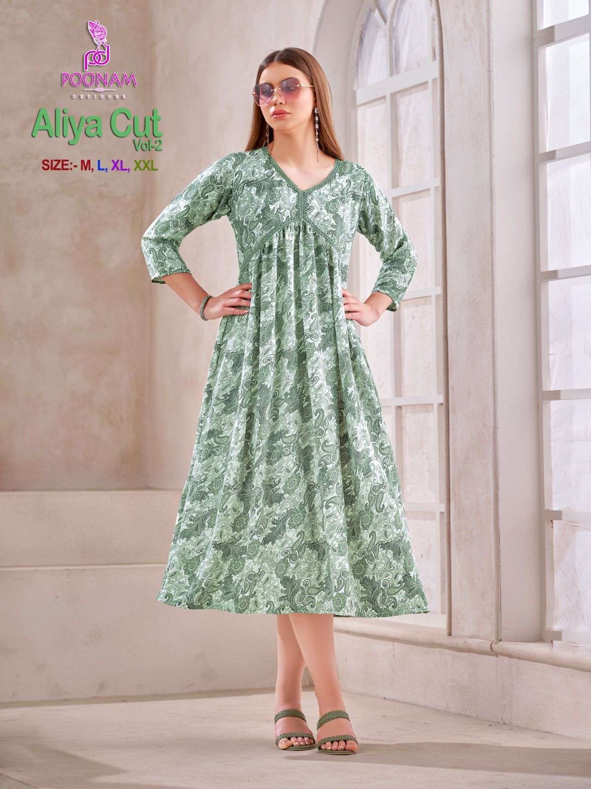 POONAM DESIGNER launch New catalog Aliya cut vol-02