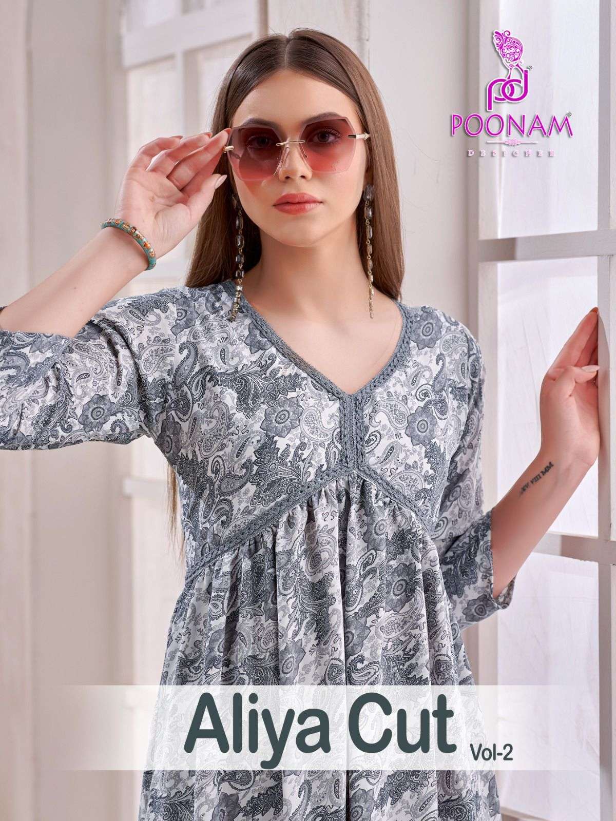 POONAM DESIGNER launch New catalog Aliya cut vol-02