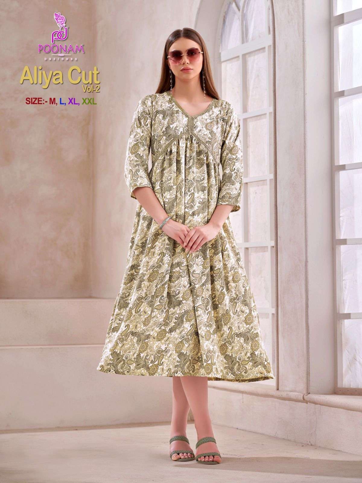 POONAM DESIGNER launch New catalog Aliya cut vol-02