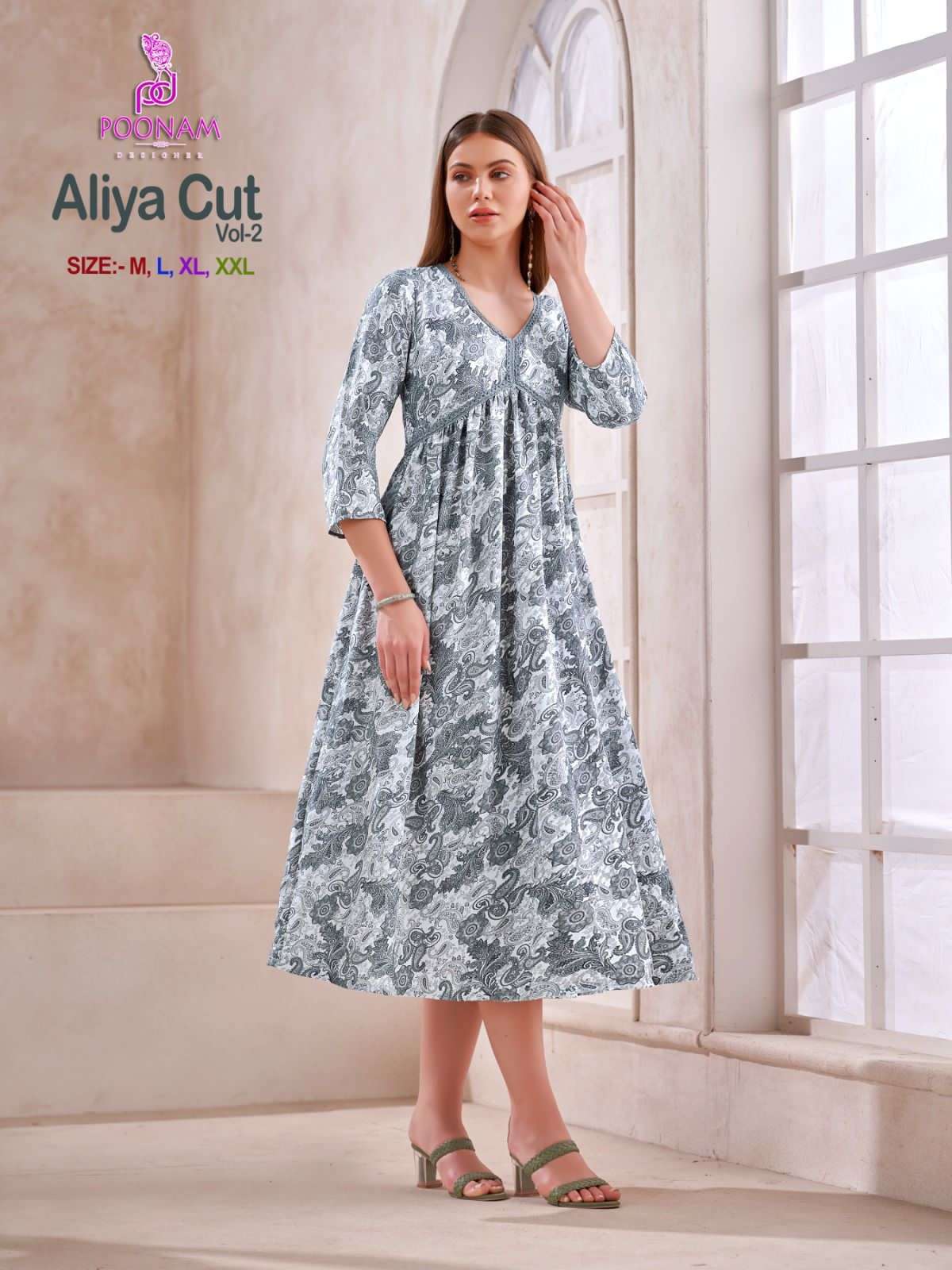 POONAM DESIGNER launch New catalog Aliya cut vol-02