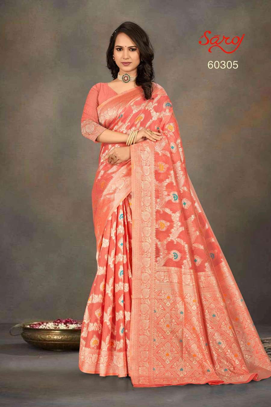 Saroj Kanakdhara Vol 2 Festive Cotton Saree Wholesale catalog