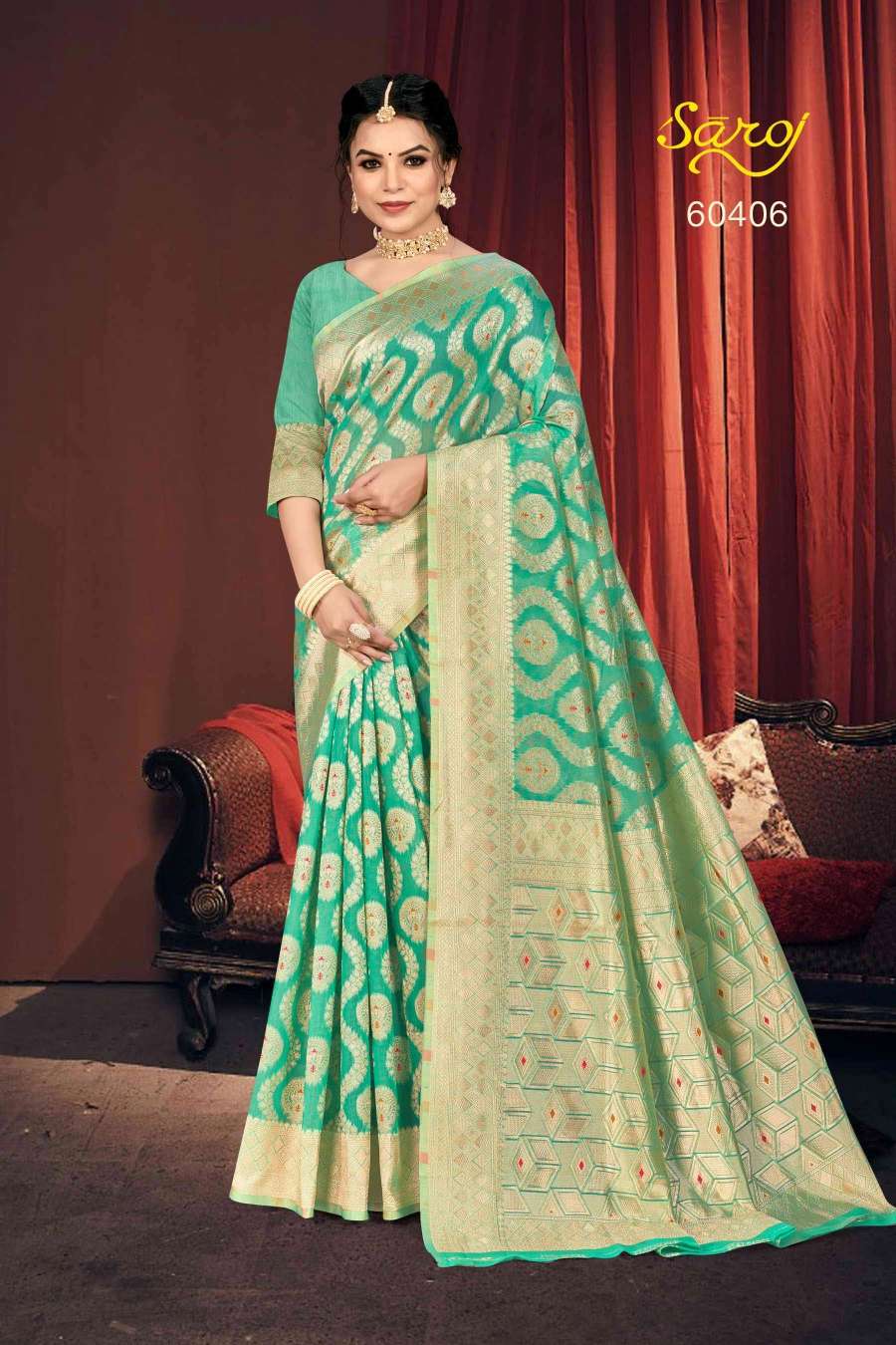 Saroj Kanakdhara Vol 3 Festive Cotton Saree Wholesale catalog