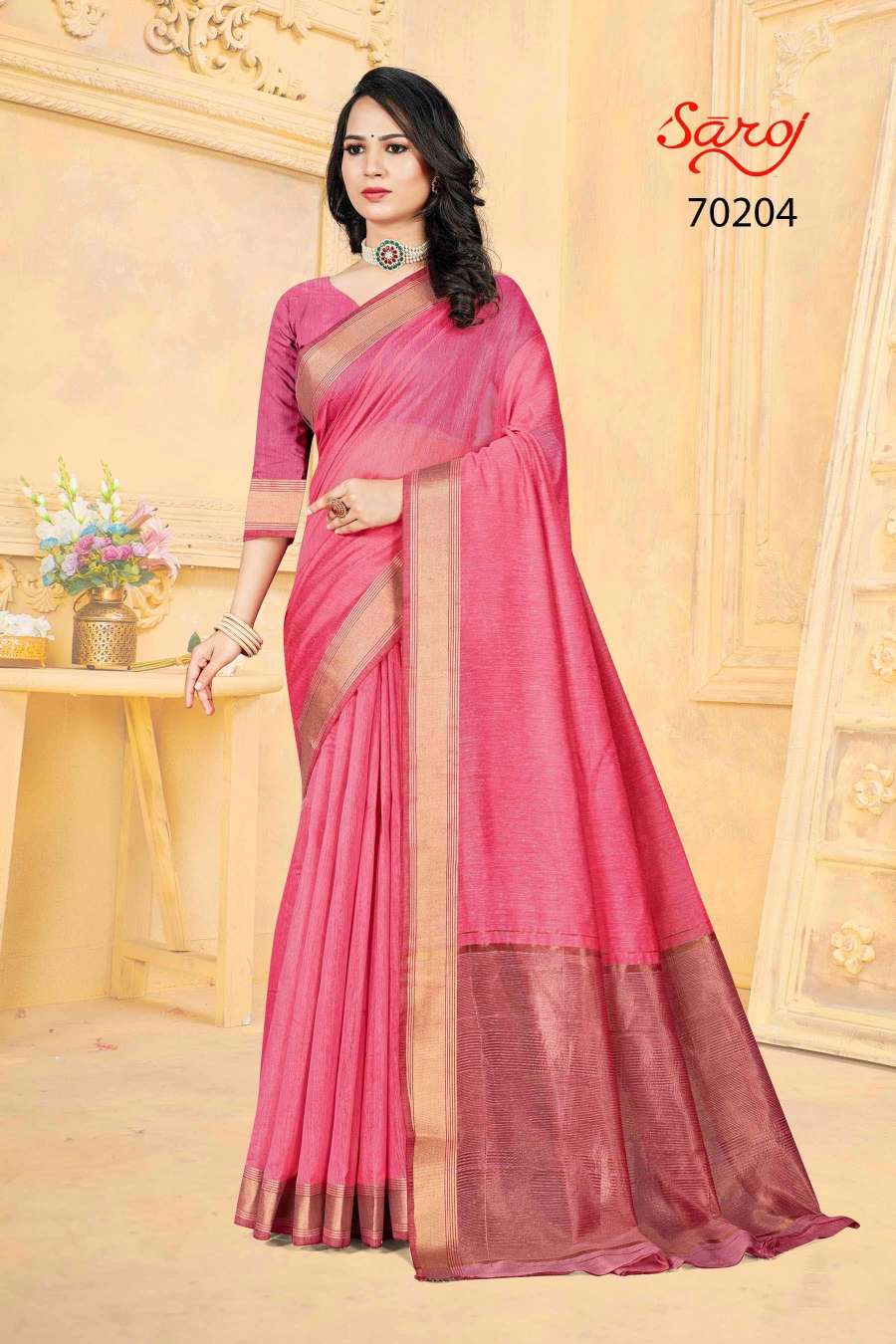 Saroj Ruaab Designer Soft Silk Saree Wholesale catalog