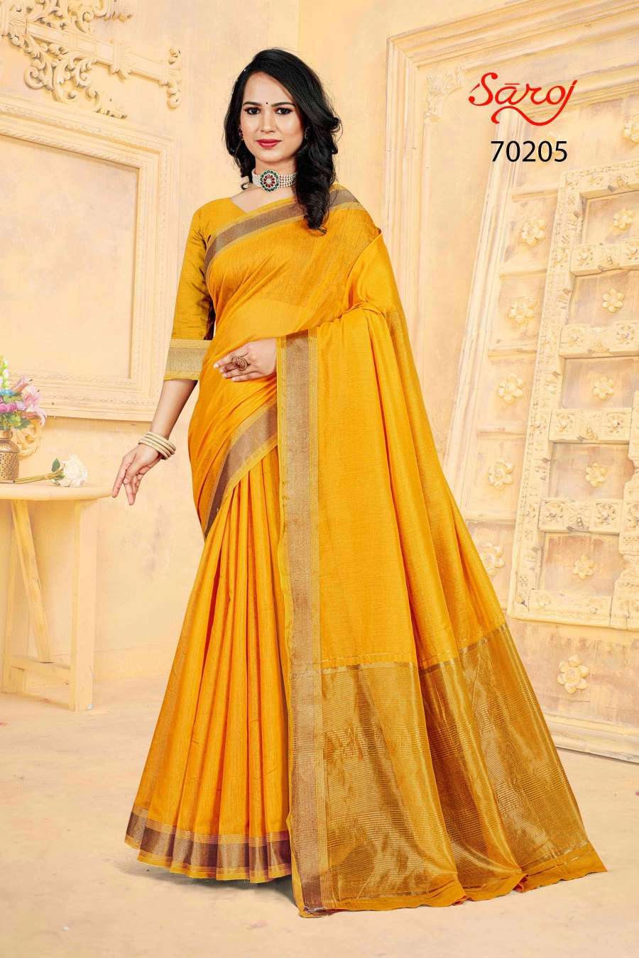 Saroj Ruaab Designer Soft Silk Saree Wholesale catalog