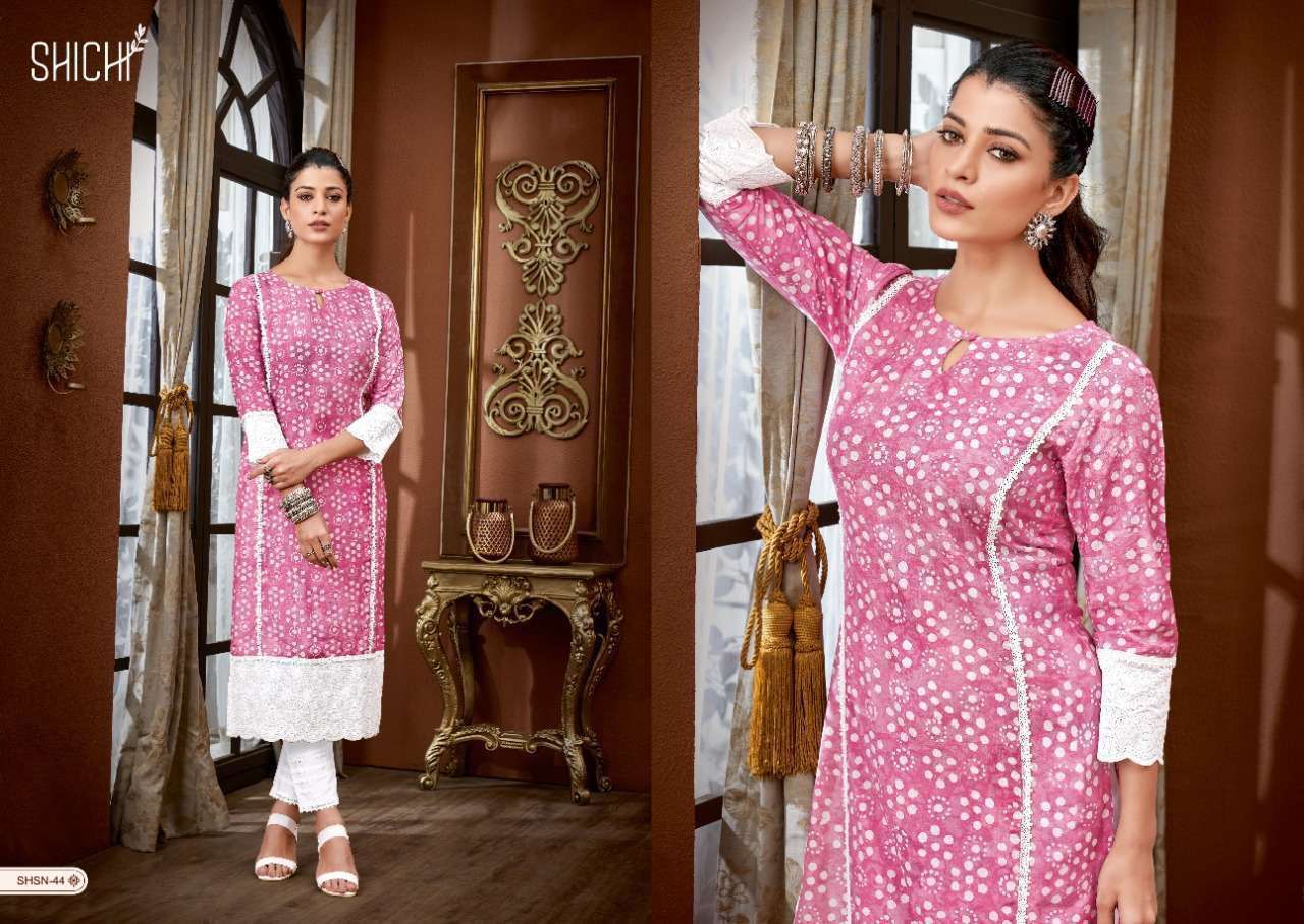 Shichi Sana Cotton Kurti Wholesale catalog