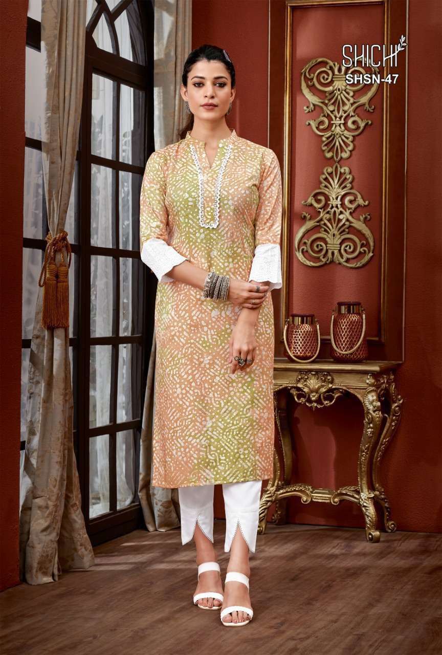 Shichi Sana Cotton Kurti Wholesale catalog