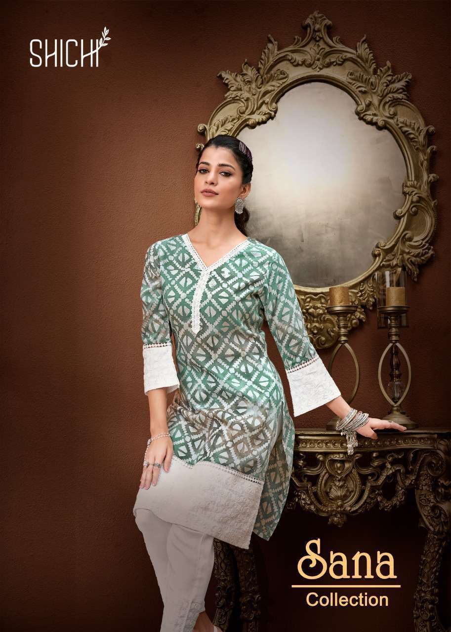 Shichi Sana Cotton Kurti Wholesale catalog