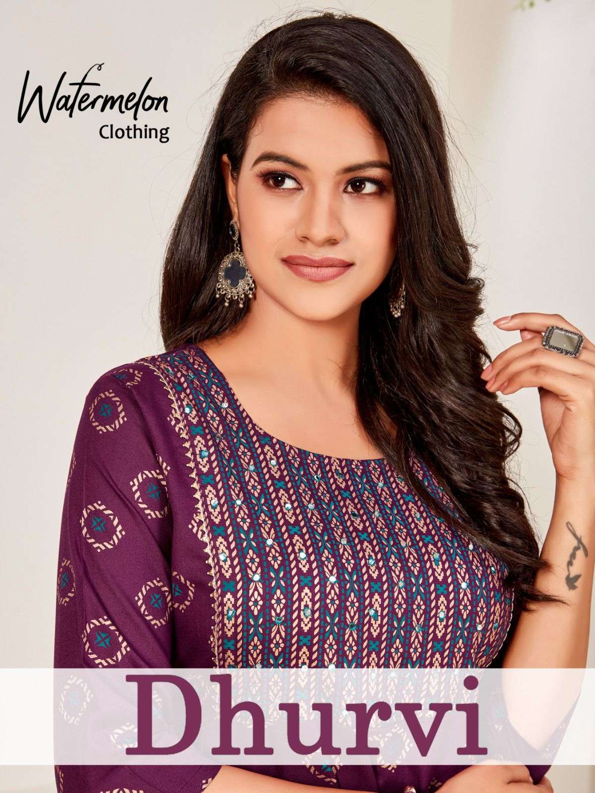 WATERMELON CLOTHING DHURVI Kurti Wholesale catalog