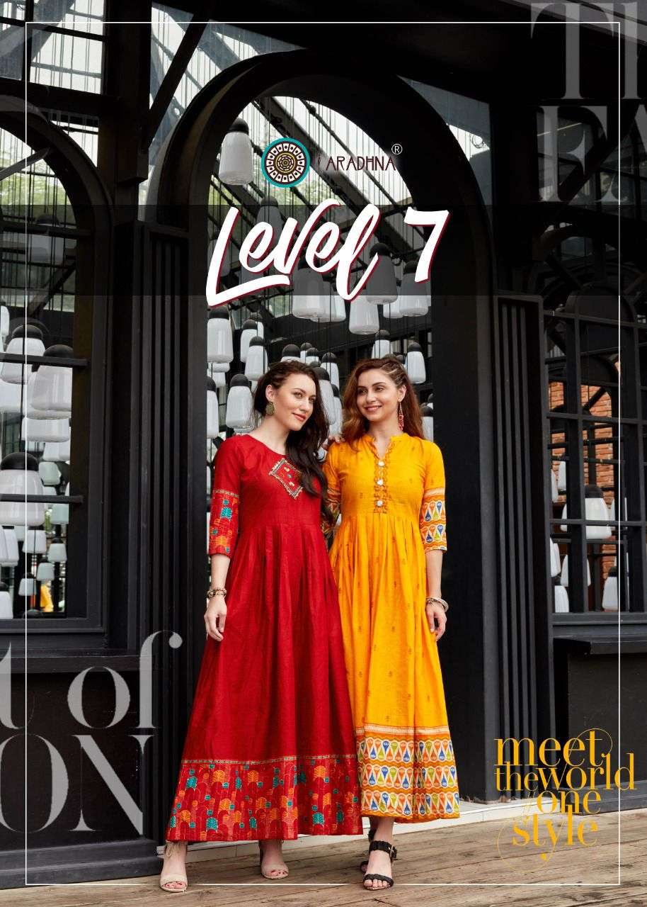 ARADHNA LEVEL 7 Kurti Wholesale catalog