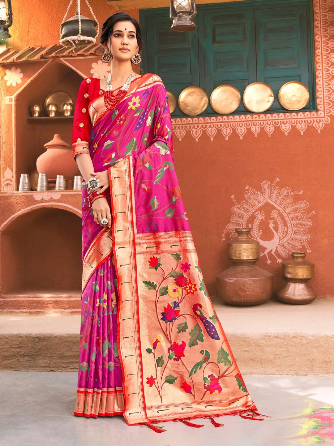 Ranjna Rajkumari Saree Sari Wholesale Catalog 6 Pcs - Suratfabric.com