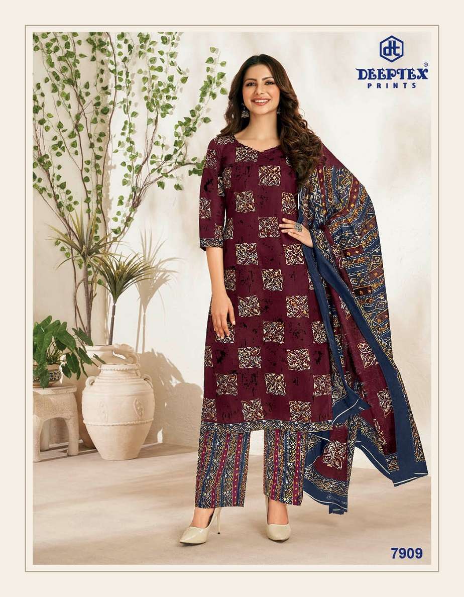 Deeptex Miss India Vol-79 – Dress Material Wholesale catalog