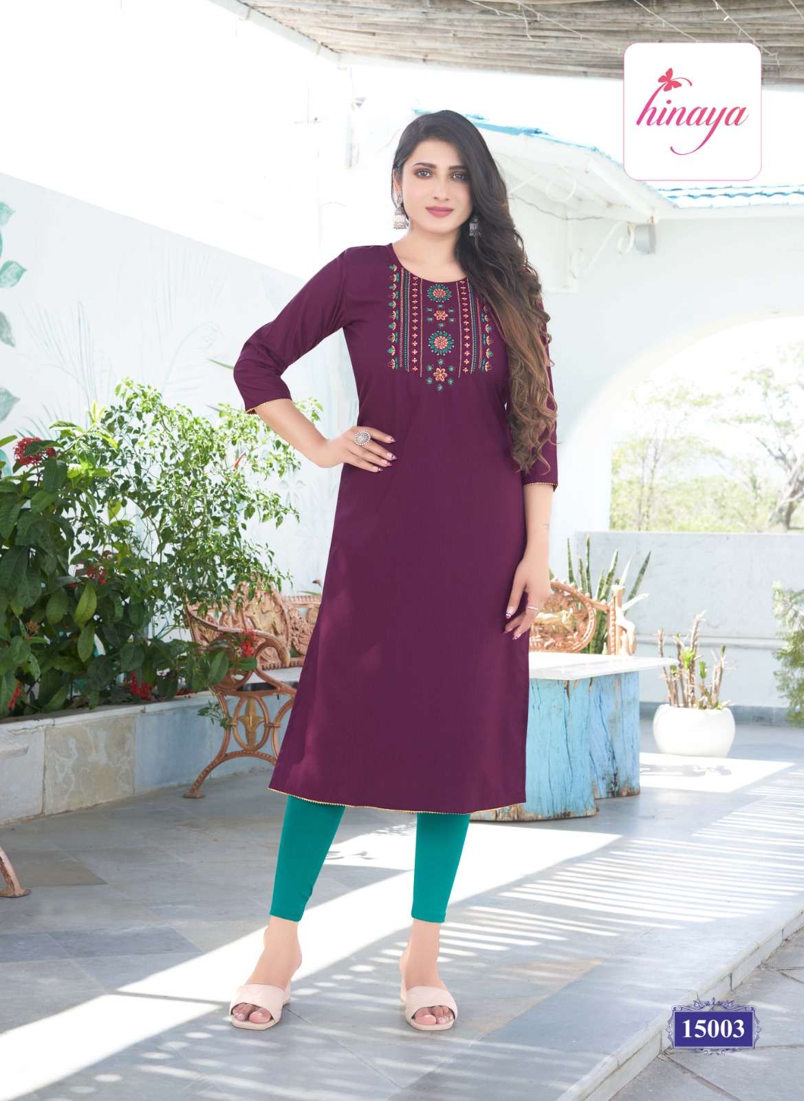 HINAYA KAREENA VOL-15 KURTI WHOLESALE CATALOG