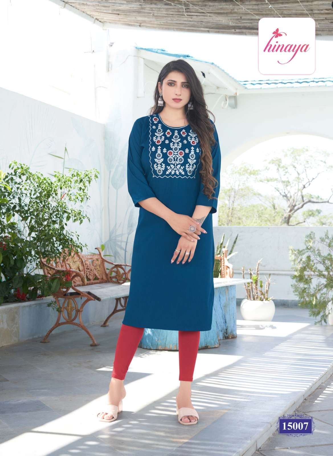 HINAYA KAREENA VOL-15 KURTI WHOLESALE CATALOG