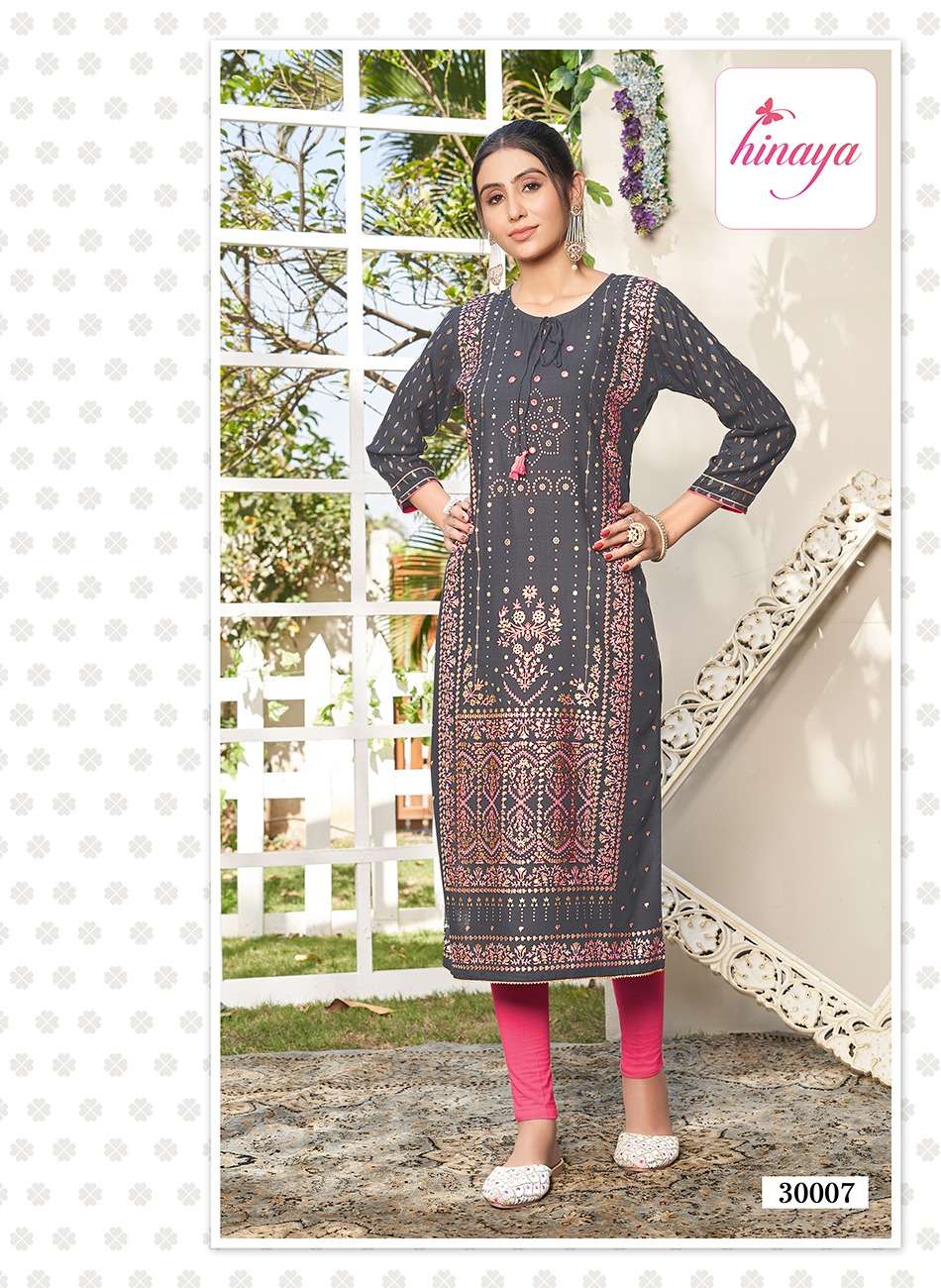 HINAYA TIARA VOL - 30 KURTI WHOLESALE CATALOG