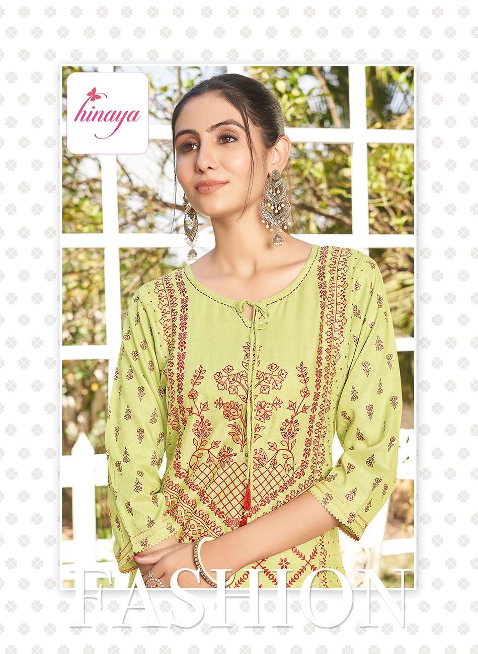 HINAYA TIARA VOL - 30 KURTI WHOLESALE CATALOG