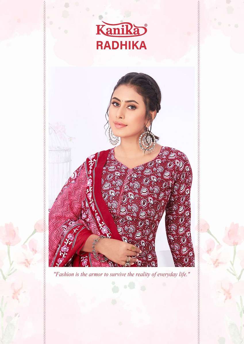 Kanika Radhika Vol – 1 – Kurti Pant With Dupatta Wholesale Catlog