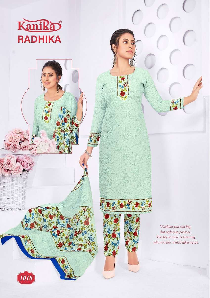 Kanika Radhika Vol – 1 – Kurti Pant With Dupatta Wholesale Catlog