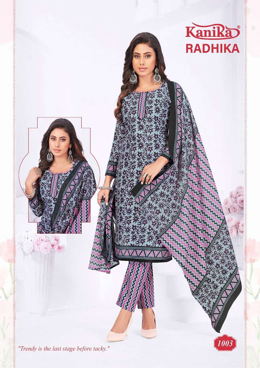 Kanika Radhika Vol – 1 – kurti pant with Dupatta Wholesale catalog