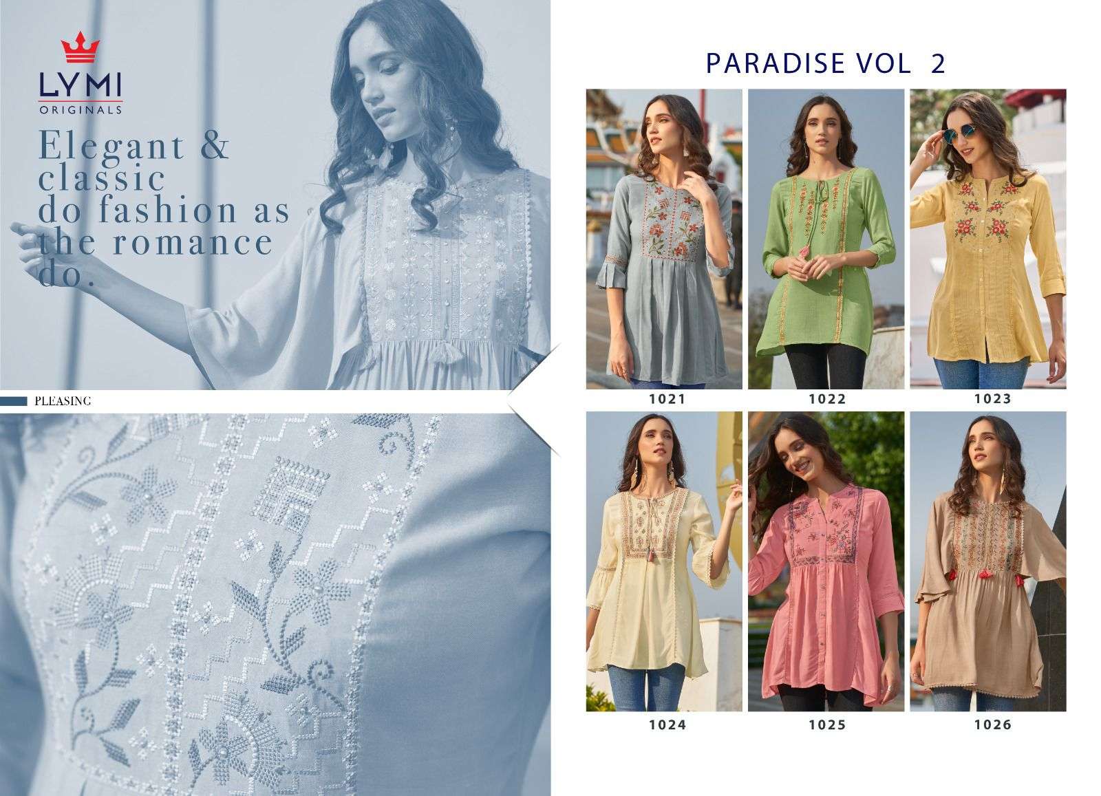 Lymi PARADISE VOL.2 Kurti Wholesale catalog