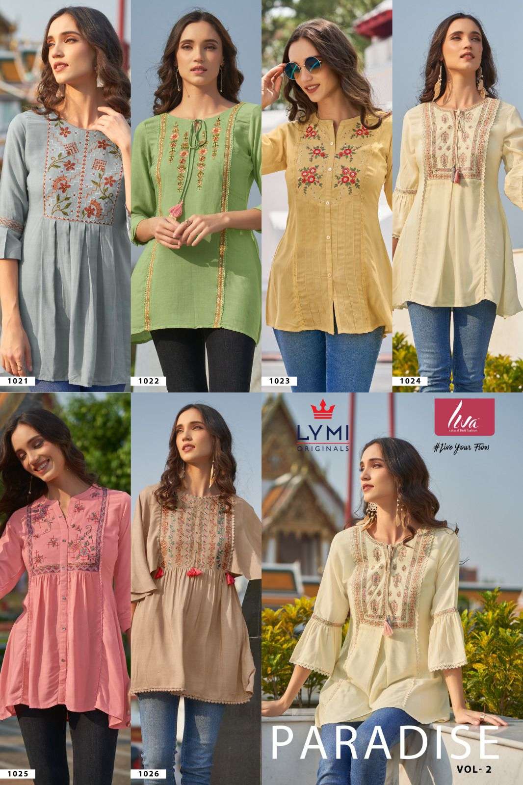 Lymi PARADISE VOL.2 Kurti Wholesale catalog