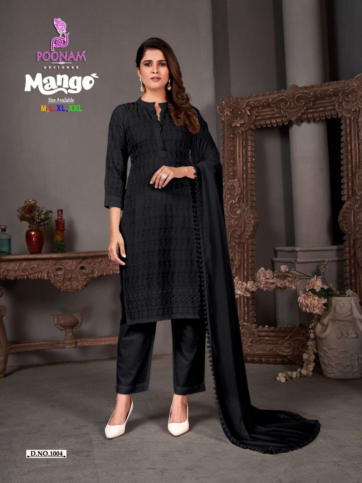 POONAM DESIGNER Mango Kurti Wholesale catalog