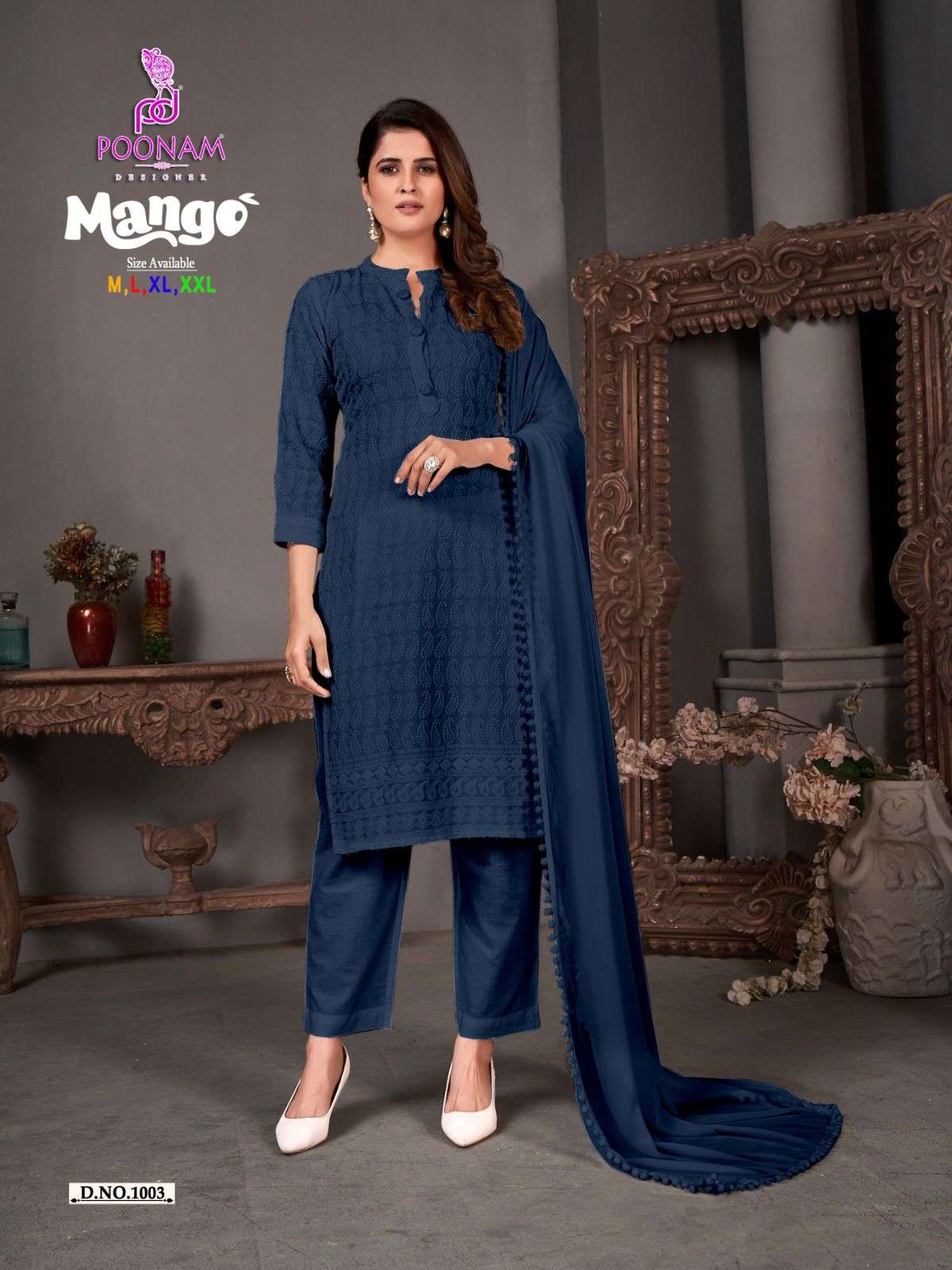 POONAM DESIGNER Mango Kurti Wholesale catalog