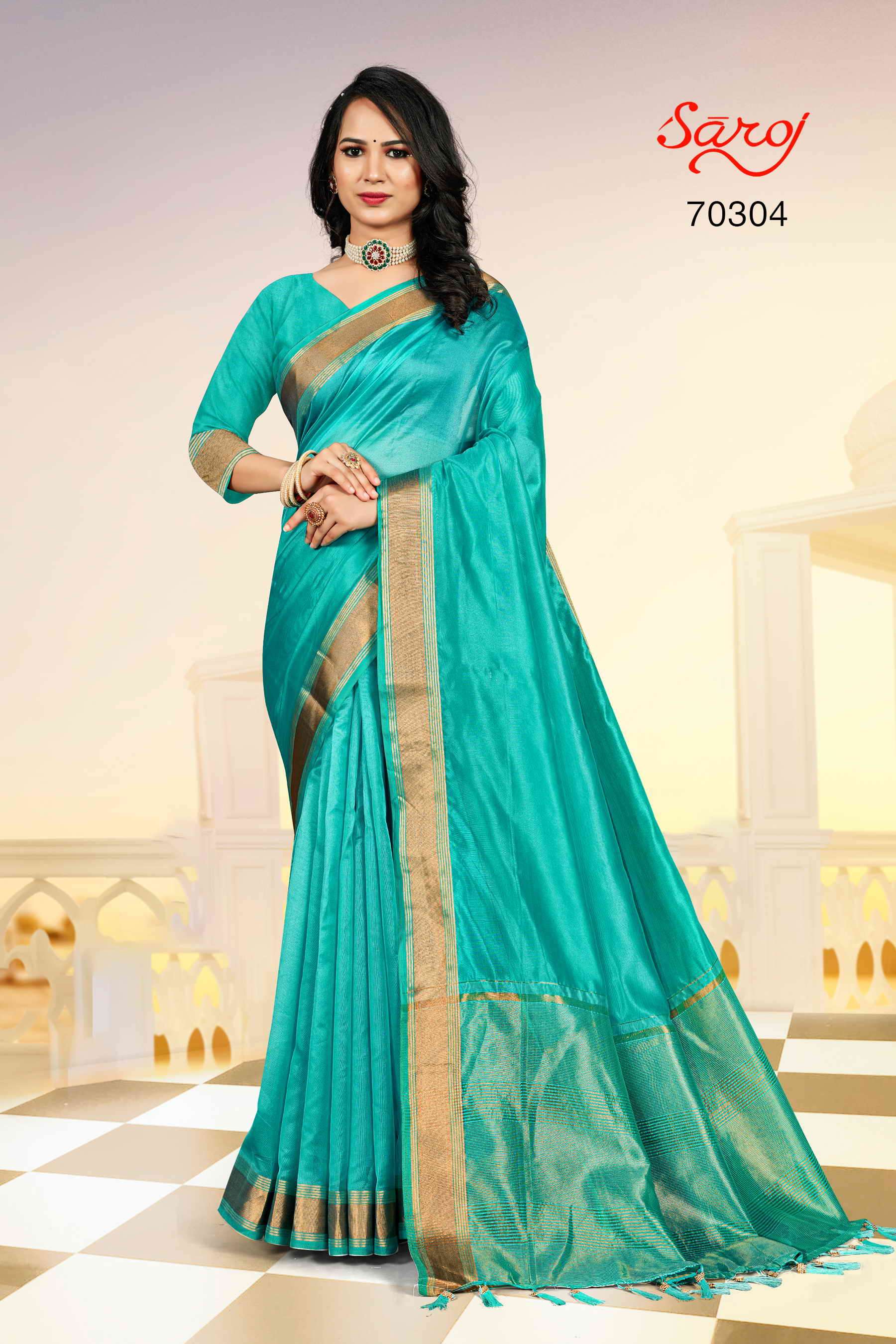 Saroj Gangajal Designer Soft Silk Saree Wholesale catalog