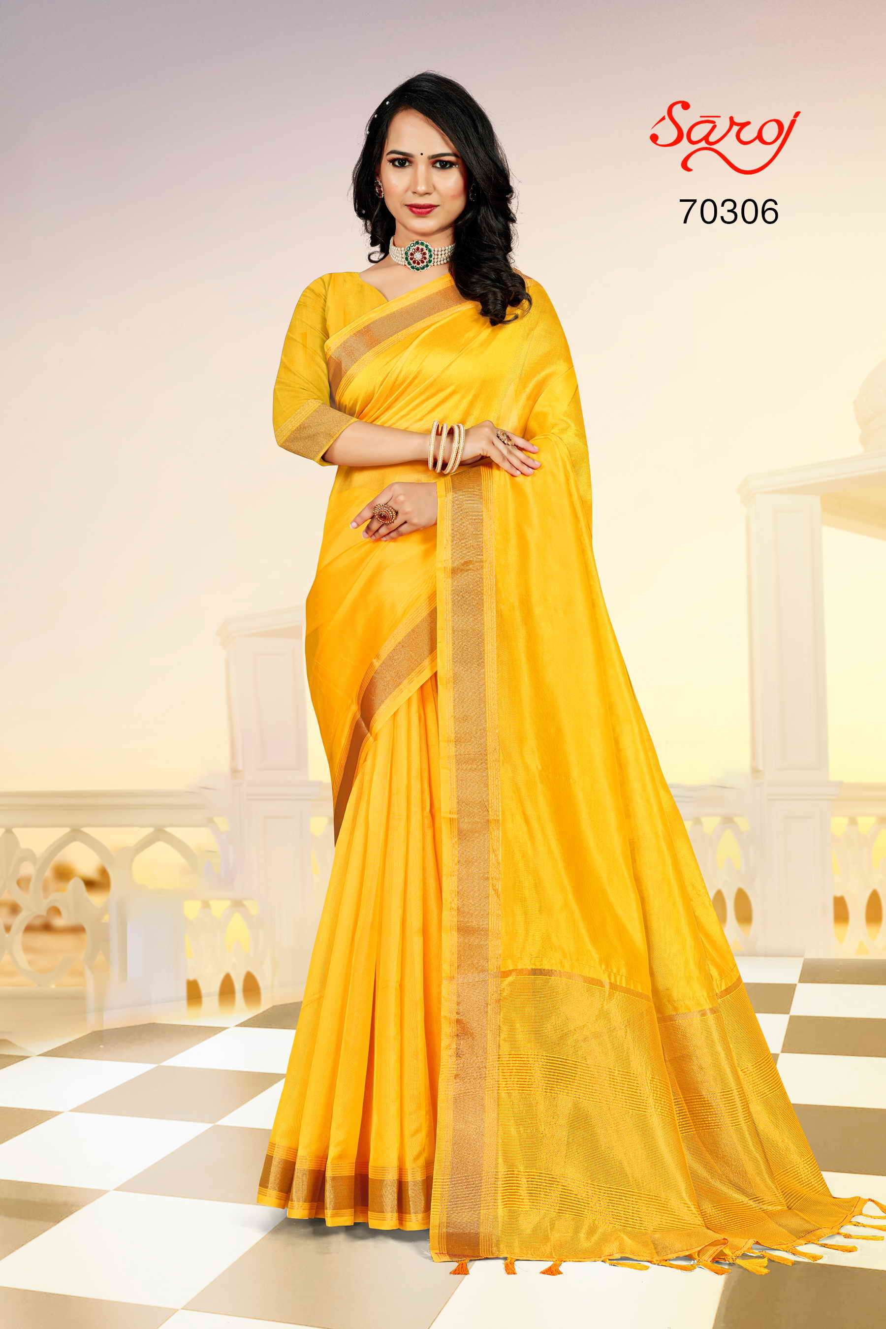 Saroj Gangajal Designer Soft Silk Saree Wholesale catalog