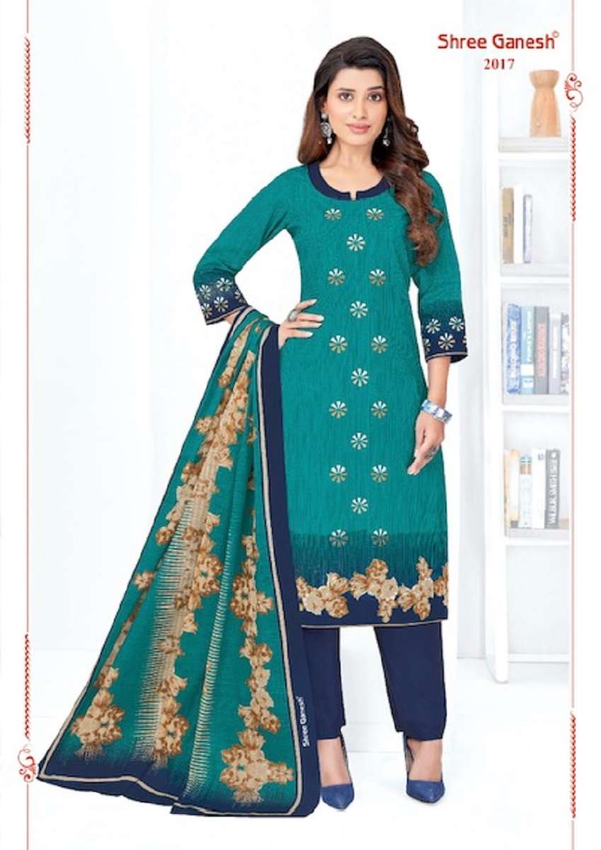 Shree Ganesh Samaiyra Vol-10 – Dress Material