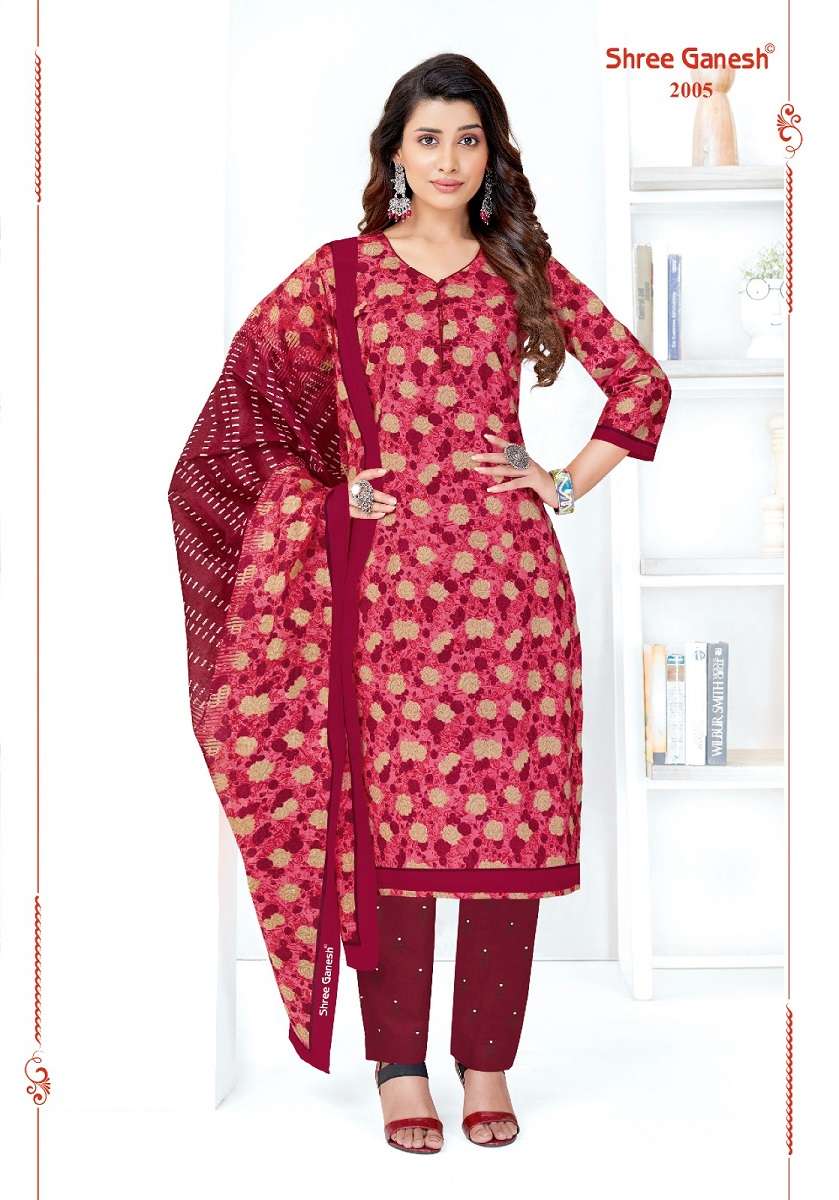 Shree Ganesh Samaiyra Vol-10 – Dress Material