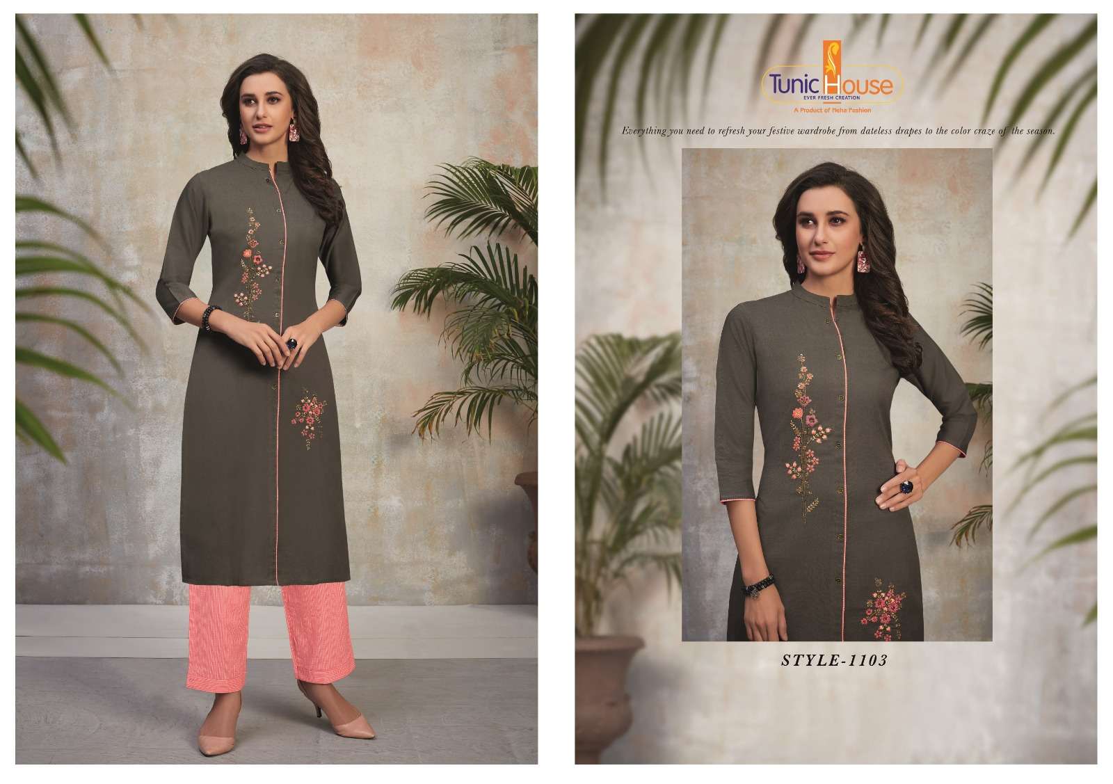 TUNIC HOUSE NAJUK-2 Kurti Wholesale catalog