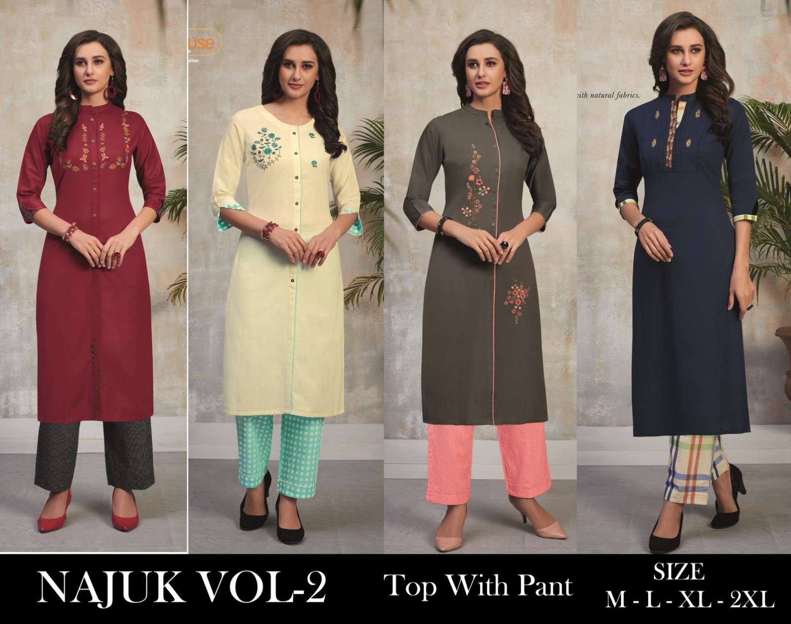 TUNIC HOUSE NAJUK-2 Kurti Wholesale catalog