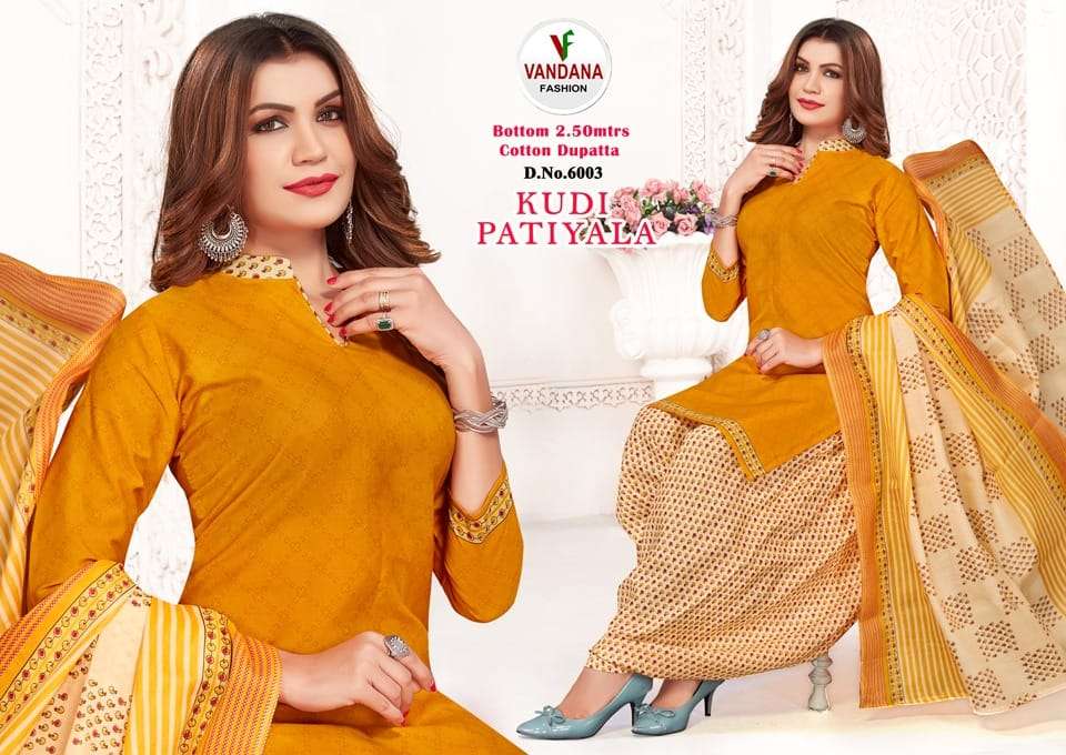 Vandana Patiyala Kudi Vol-6 – Dress Material