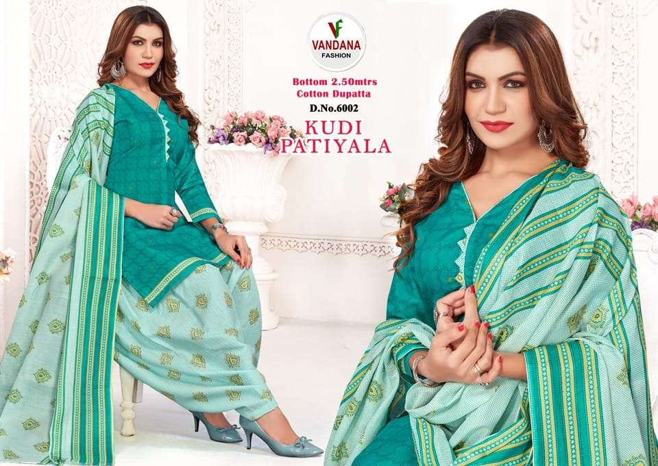 Vandana Patiyala Kudi Vol-6 – Dress Material