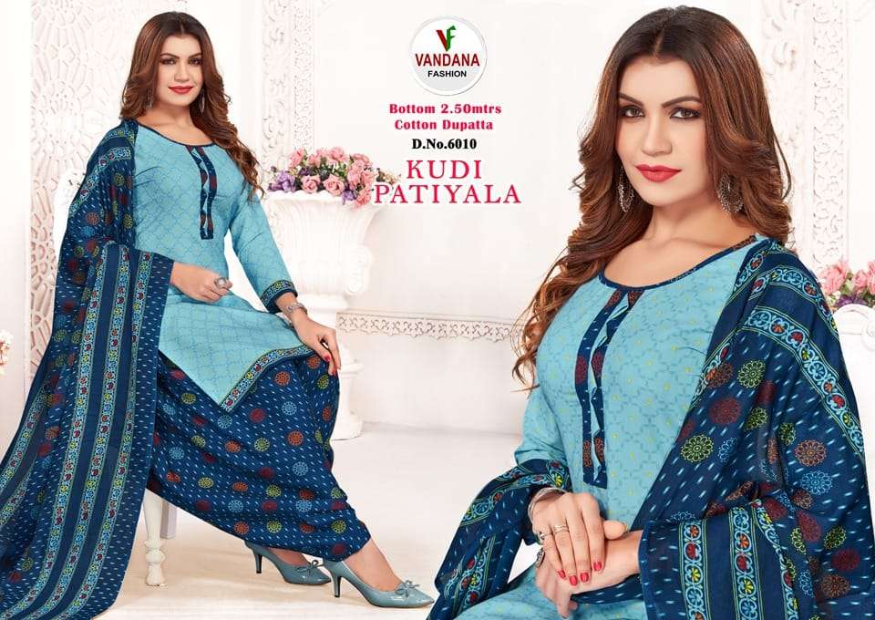 Vandana Patiyala Kudi Vol-6 – Dress Material